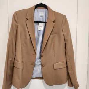 J crew new tan blazer.